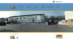 Desktop Screenshot of bauundfreizeitmarkt-glowe.de